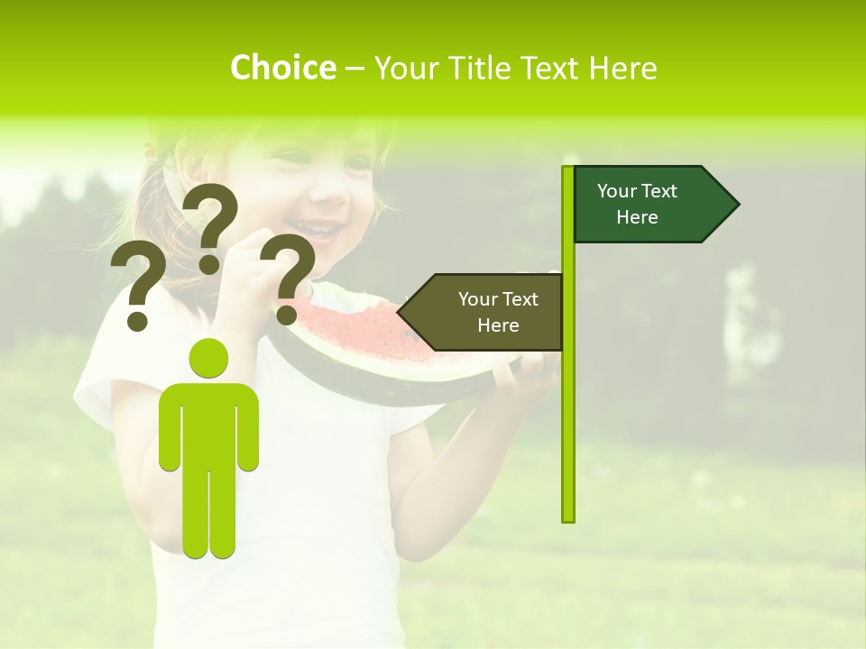 Outsides Summertime Park PowerPoint Template