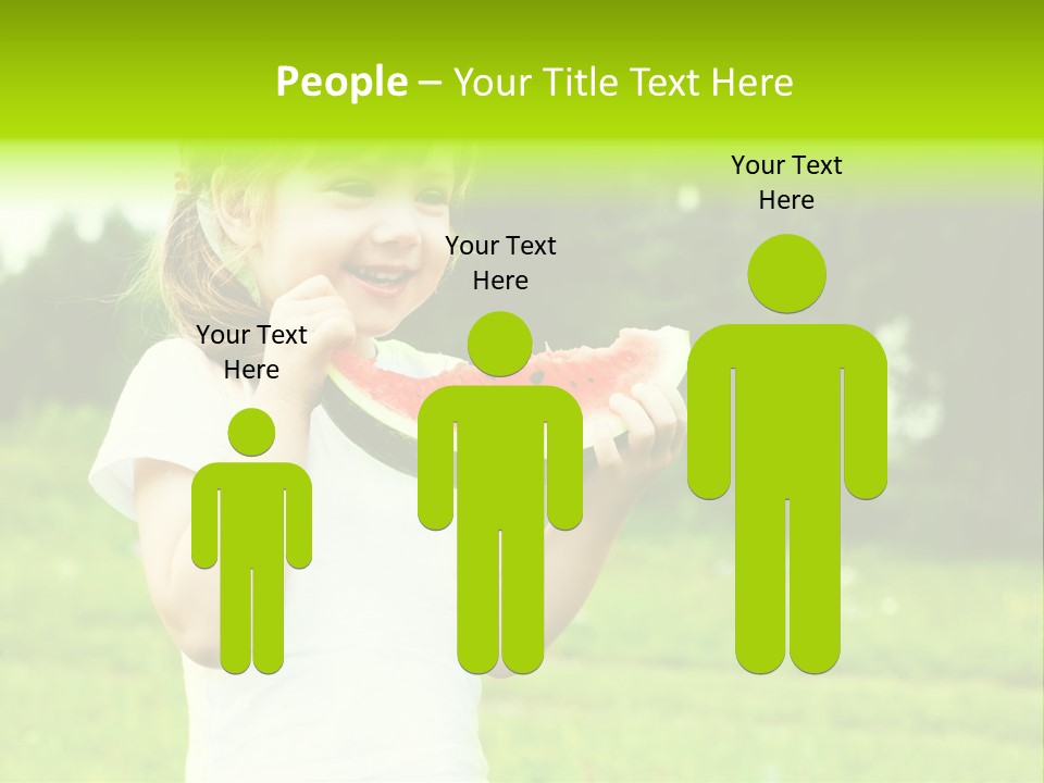 Outsides Summertime Park PowerPoint Template