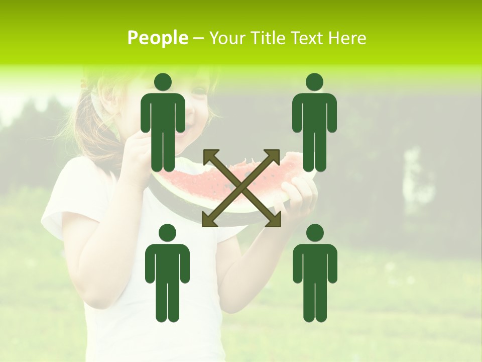 Outsides Summertime Park PowerPoint Template