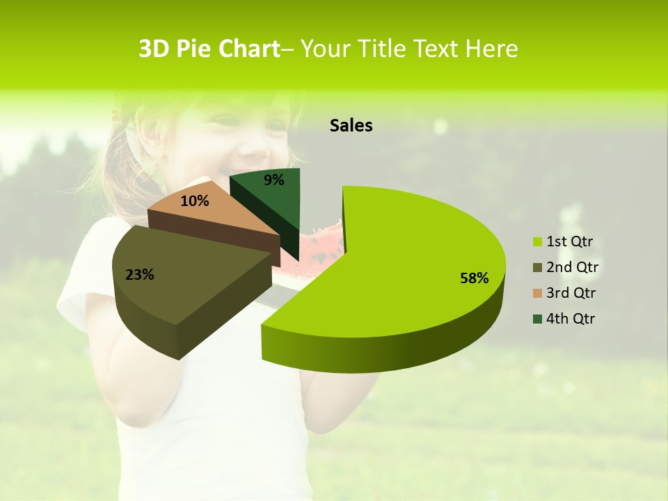 Outsides Summertime Park PowerPoint Template