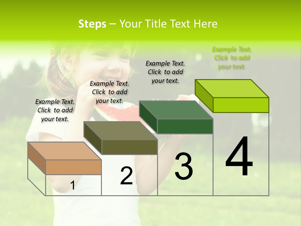 Outsides Summertime Park PowerPoint Template