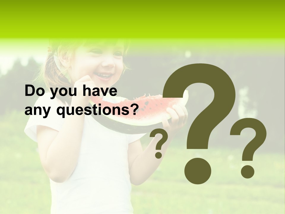 Outsides Summertime Park PowerPoint Template