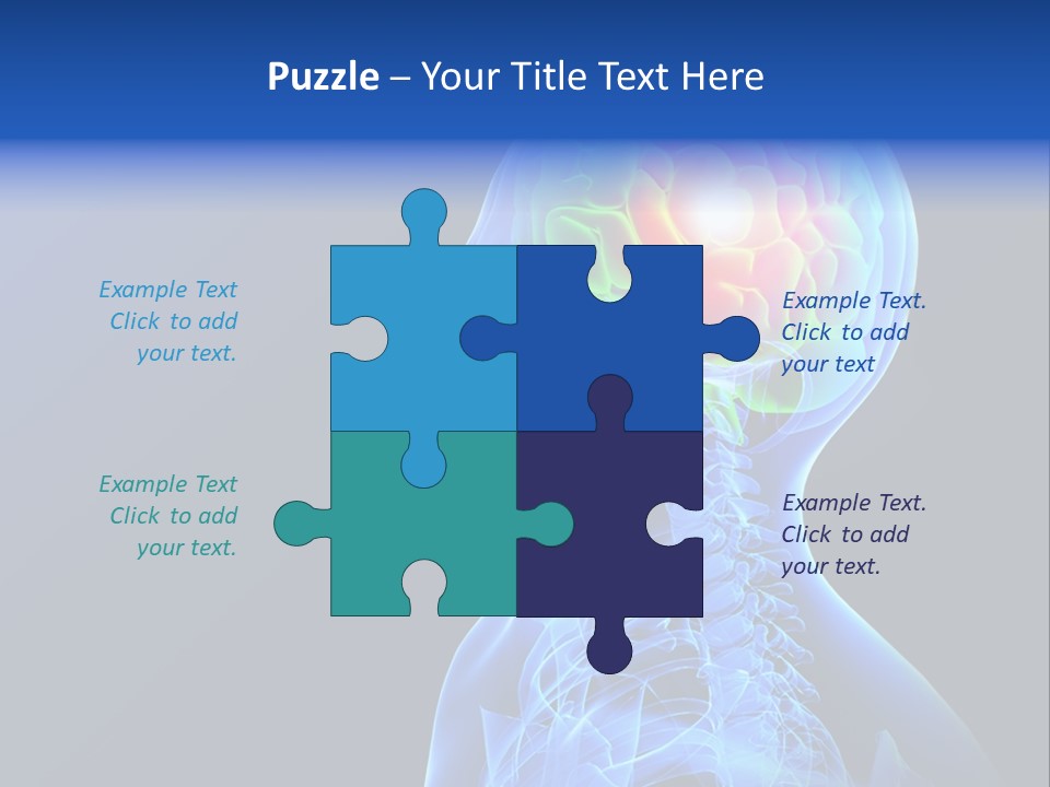 Wonder Metallic Human PowerPoint Template