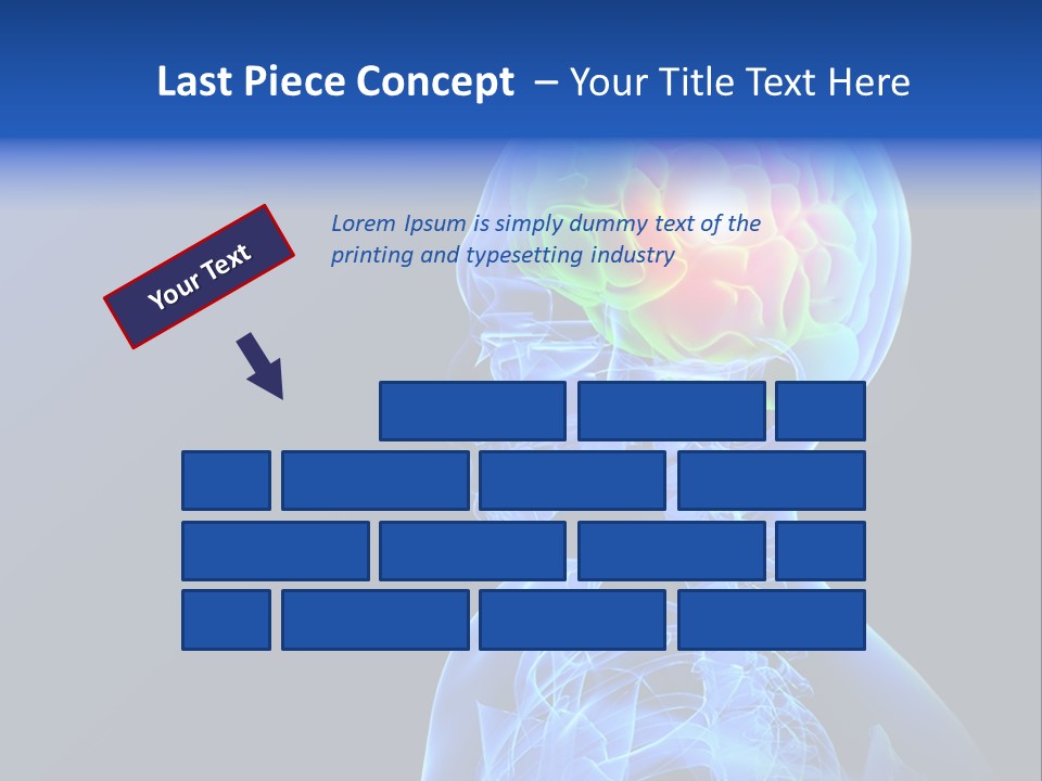 Wonder Metallic Human PowerPoint Template