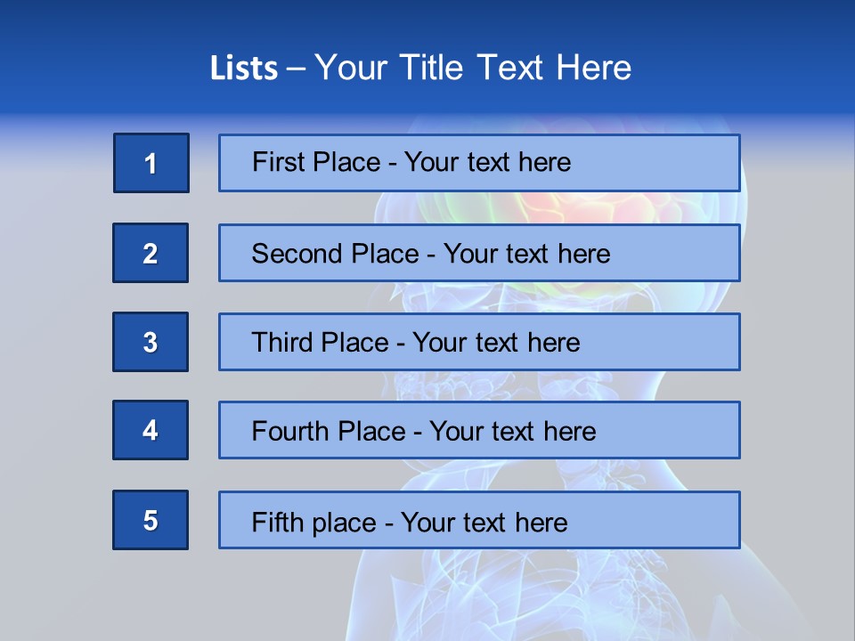 Wonder Metallic Human PowerPoint Template