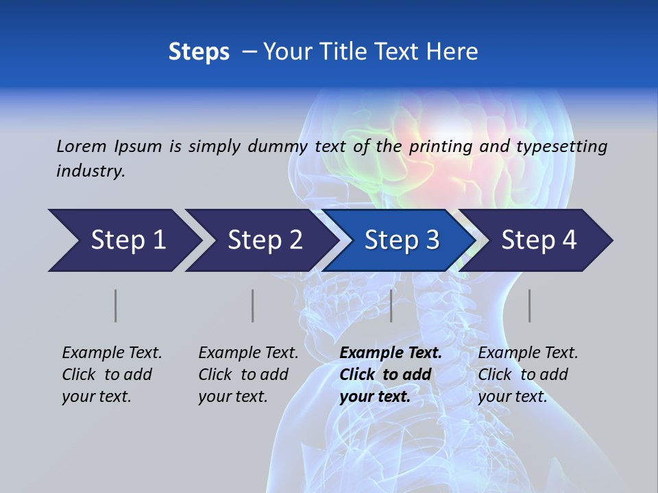 Wonder Metallic Human PowerPoint Template