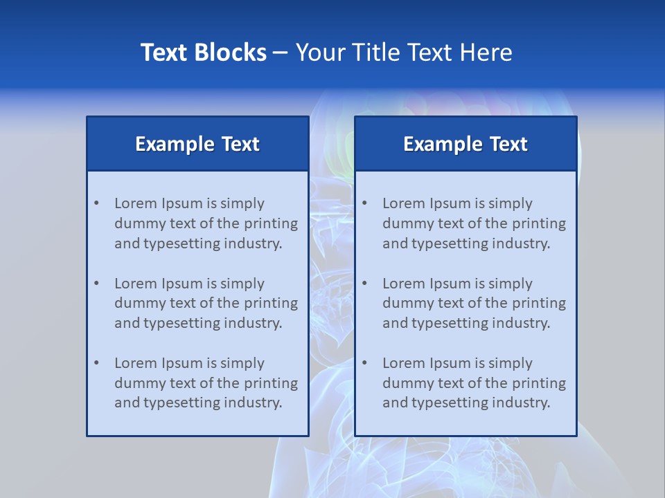 Wonder Metallic Human PowerPoint Template