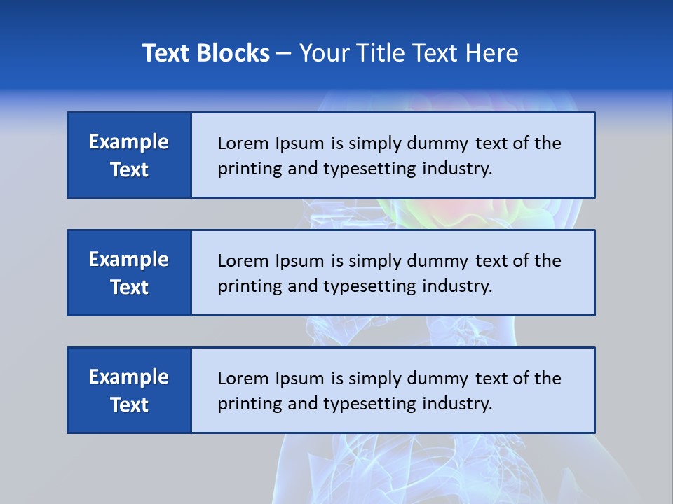 Wonder Metallic Human PowerPoint Template