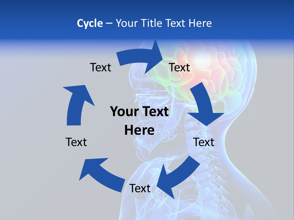 Wonder Metallic Human PowerPoint Template