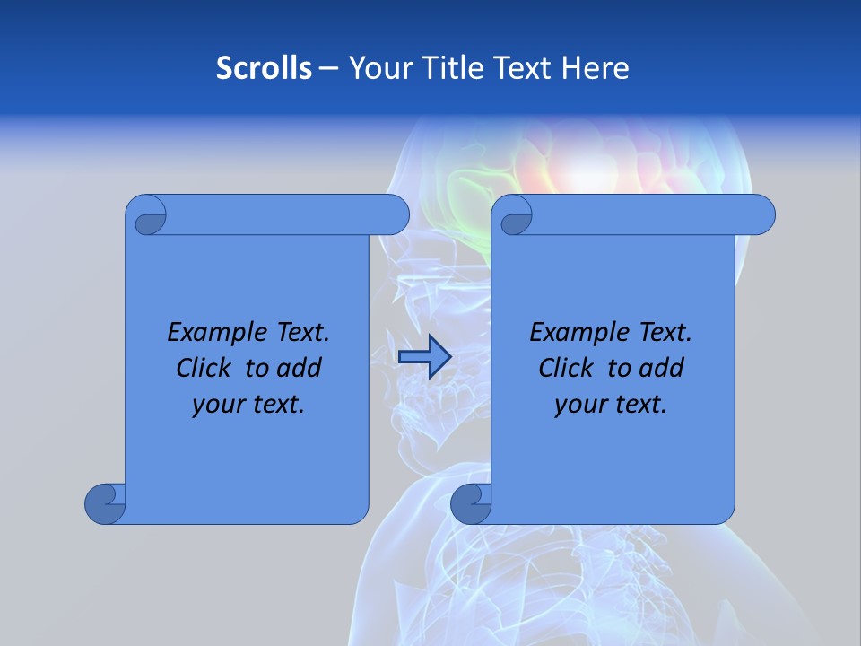 Wonder Metallic Human PowerPoint Template
