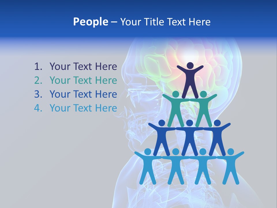 Wonder Metallic Human PowerPoint Template