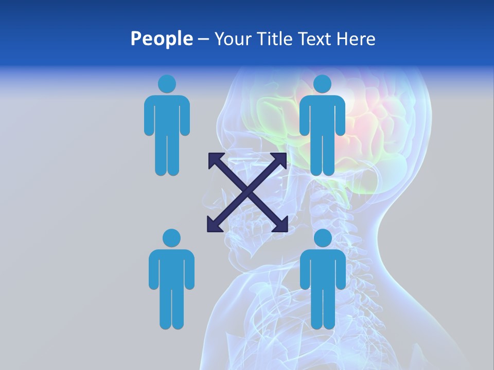 Wonder Metallic Human PowerPoint Template