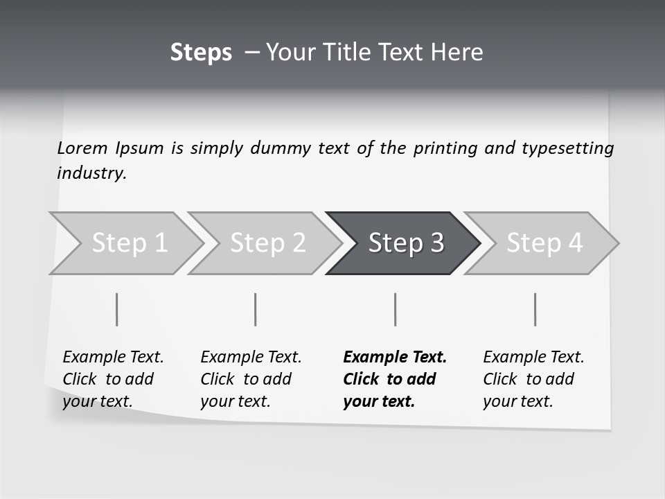 Pattern Illustration Text PowerPoint Template