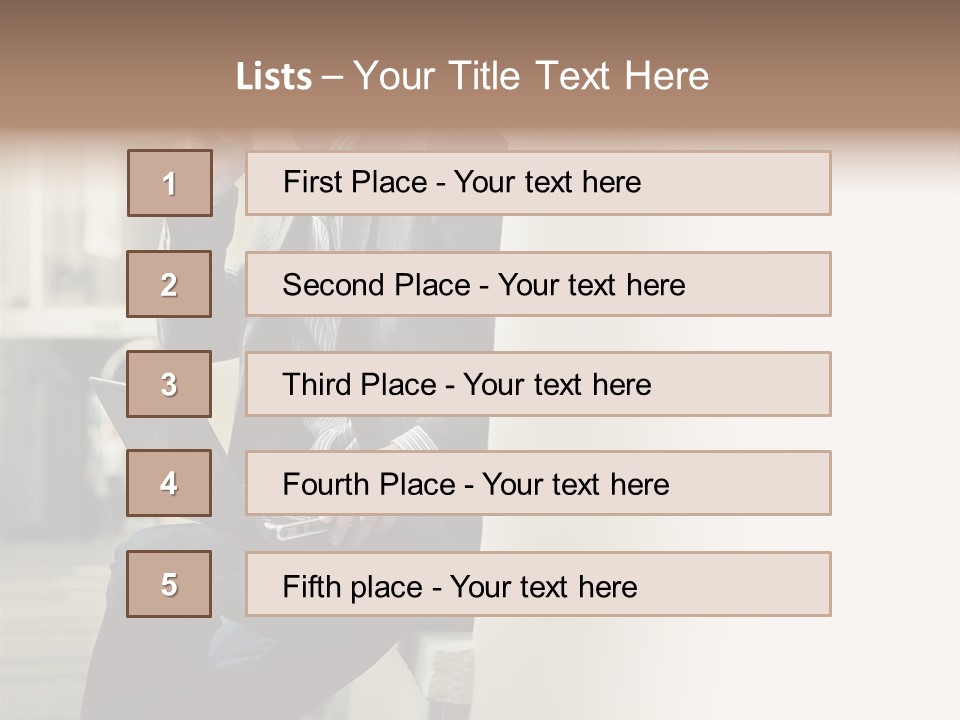 People Success Men PowerPoint Template