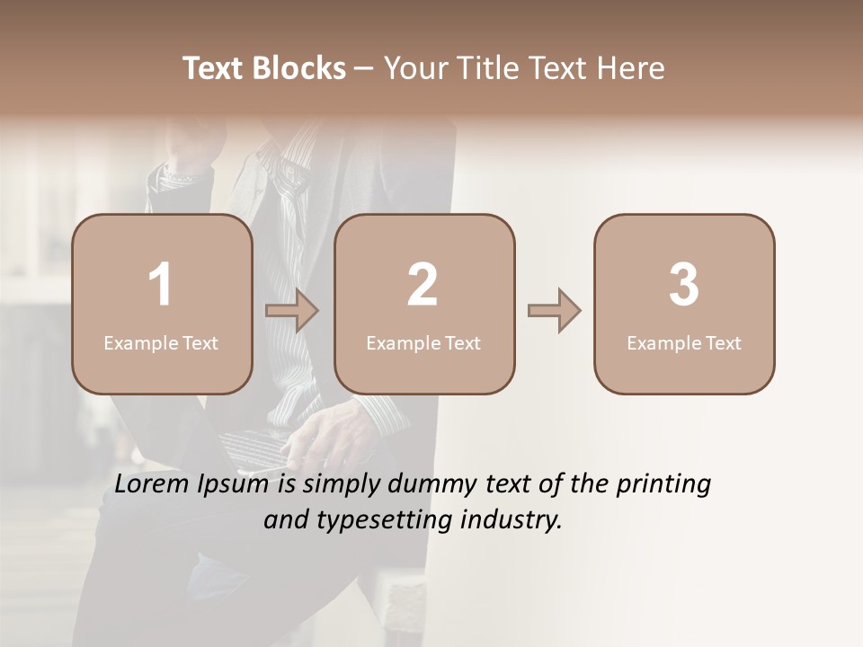 People Success Men PowerPoint Template