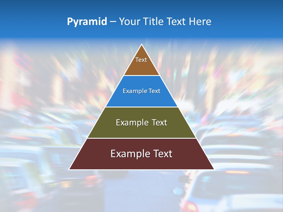 Traffic Direction City PowerPoint Template