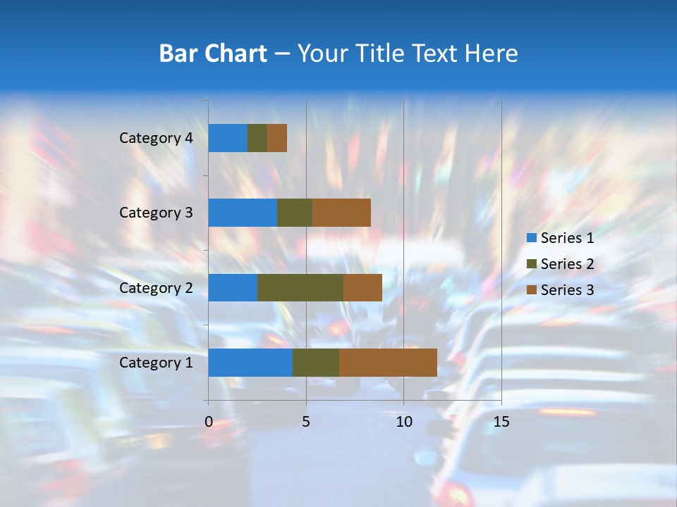 Traffic Direction City PowerPoint Template