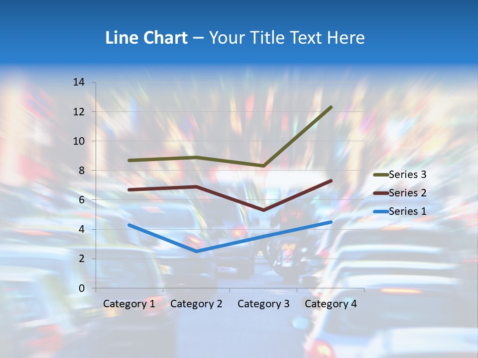 Traffic Direction City PowerPoint Template