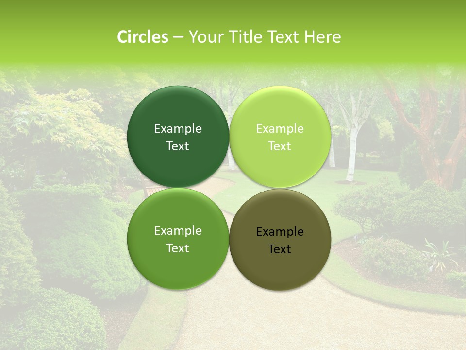 Commercial Landscaping PowerPoint Template