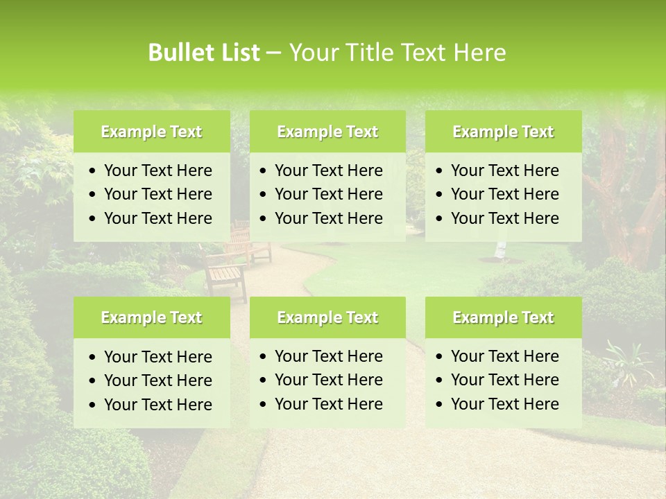 Commercial Landscaping PowerPoint Template