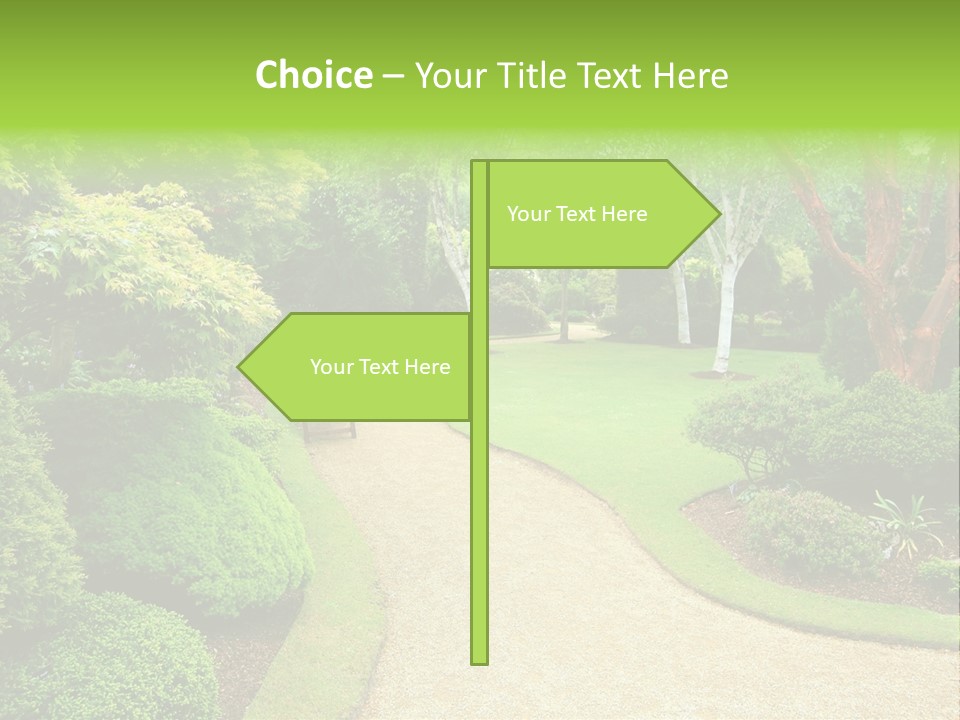 Commercial Landscaping PowerPoint Template