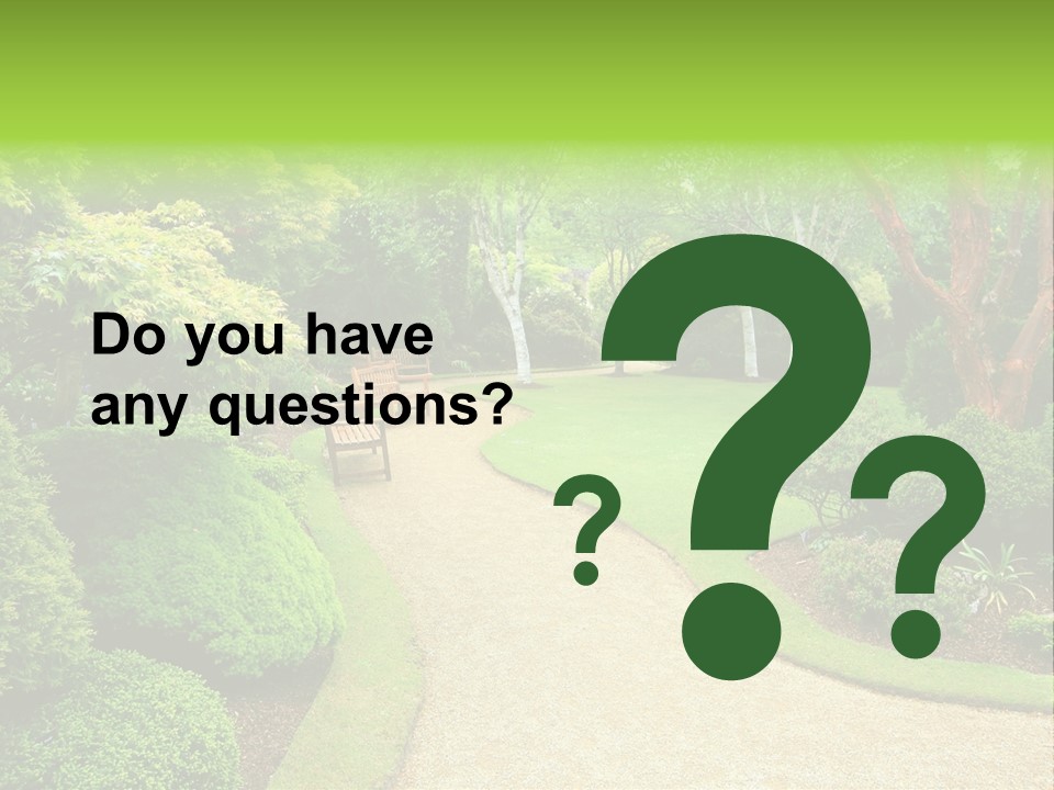 Commercial Landscaping PowerPoint Template