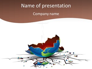 Year Collision Earth PowerPoint Template