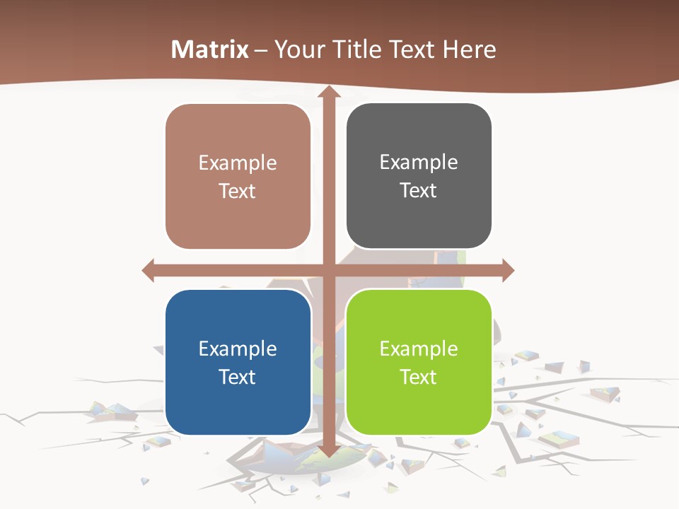 Year Collision Earth PowerPoint Template