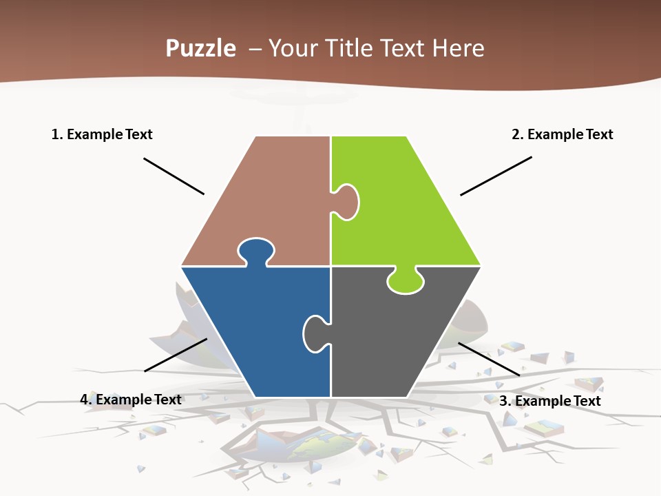 Year Collision Earth PowerPoint Template