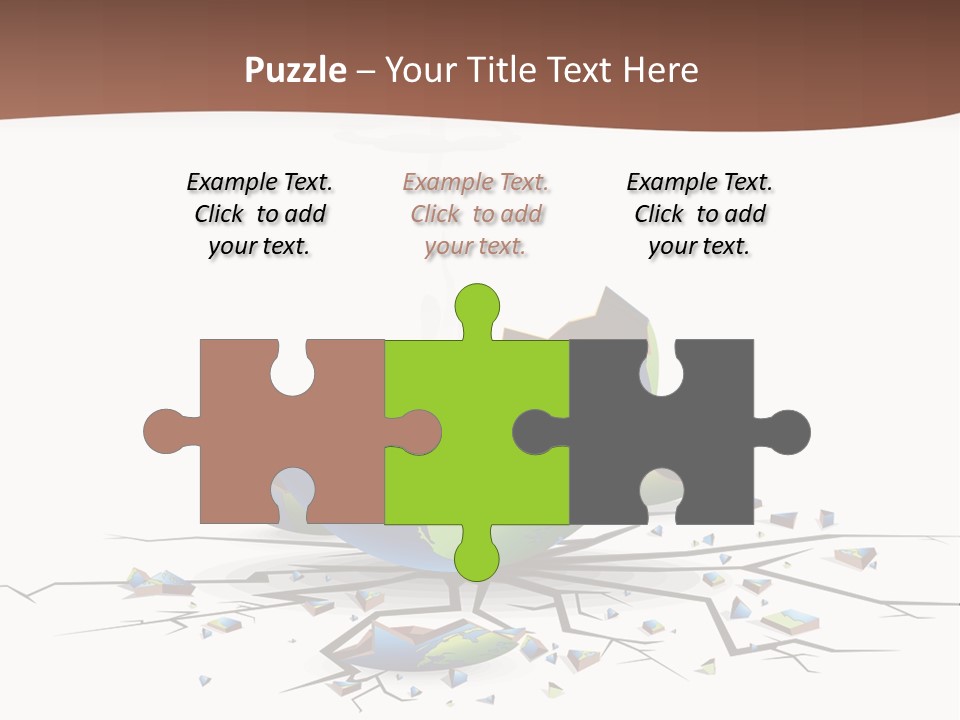 Year Collision Earth PowerPoint Template