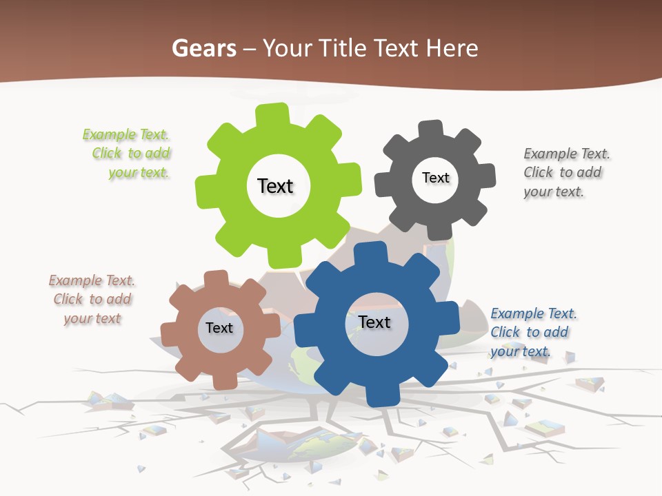 Year Collision Earth PowerPoint Template