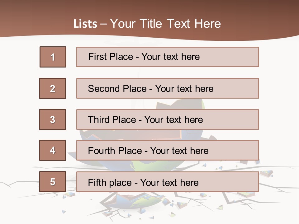 Year Collision Earth PowerPoint Template