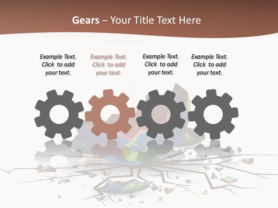 Year Collision Earth PowerPoint Template