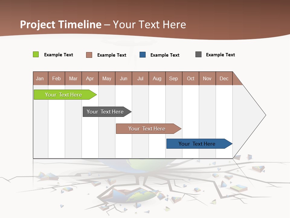 Year Collision Earth PowerPoint Template