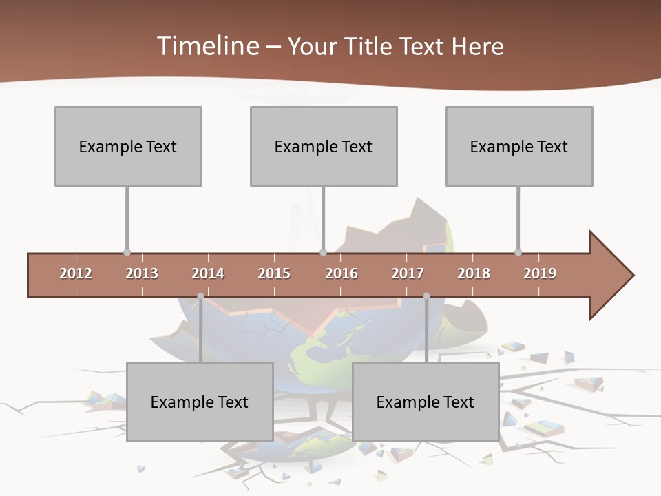 Year Collision Earth PowerPoint Template