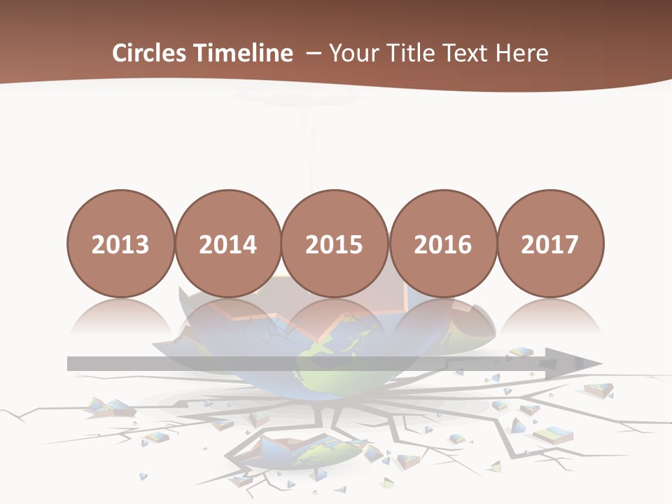 Year Collision Earth PowerPoint Template