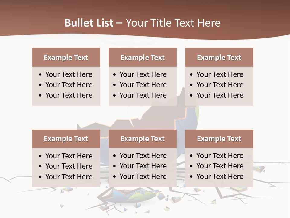 Year Collision Earth PowerPoint Template