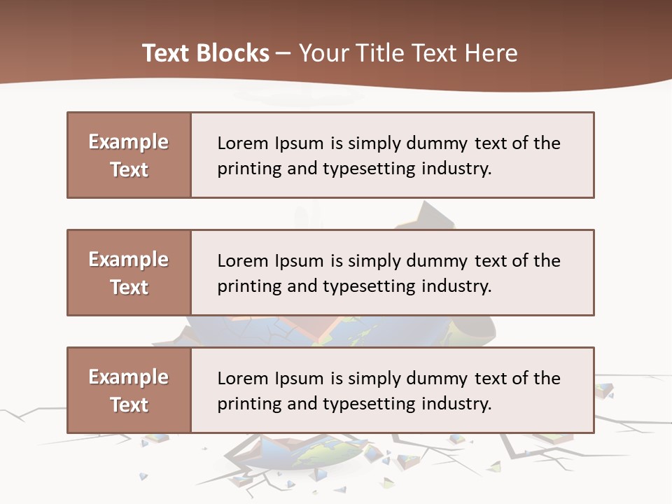 Year Collision Earth PowerPoint Template