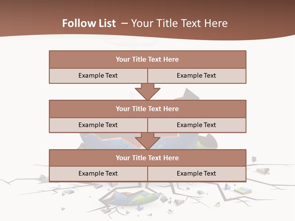 Year Collision Earth PowerPoint Template