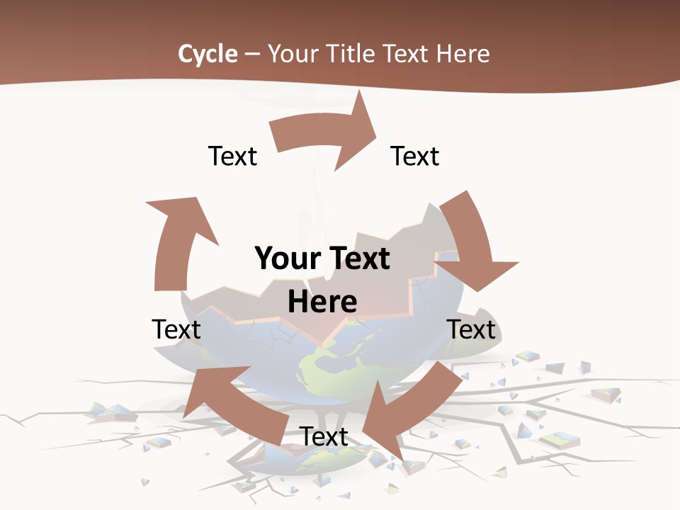 Year Collision Earth PowerPoint Template
