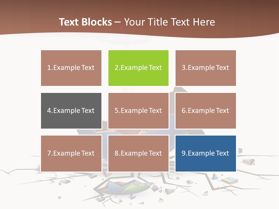 Year Collision Earth PowerPoint Template
