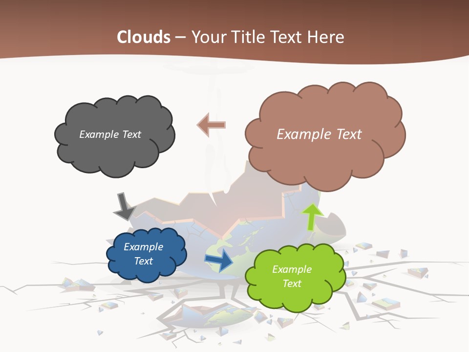 Year Collision Earth PowerPoint Template