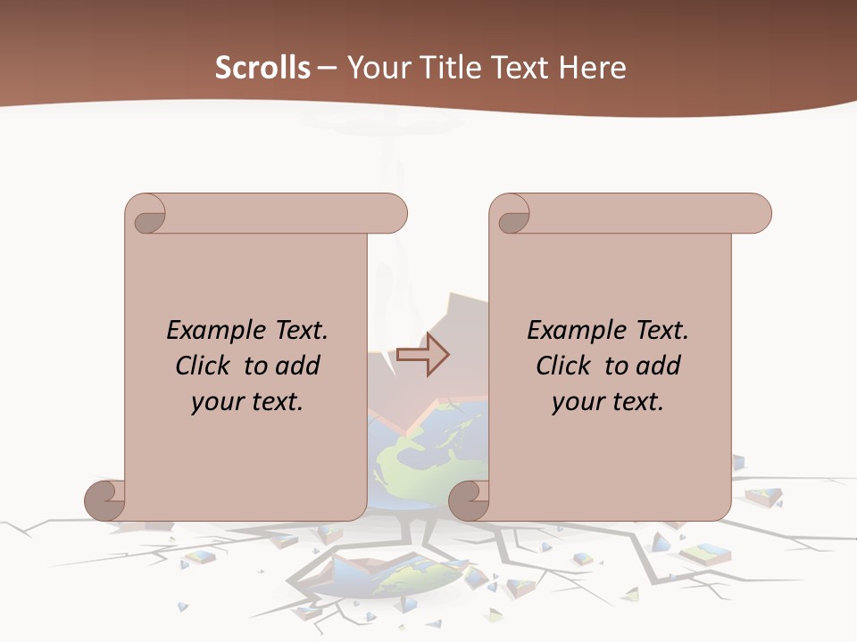 Year Collision Earth PowerPoint Template