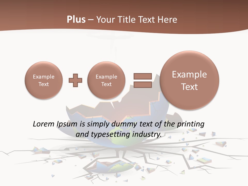 Year Collision Earth PowerPoint Template