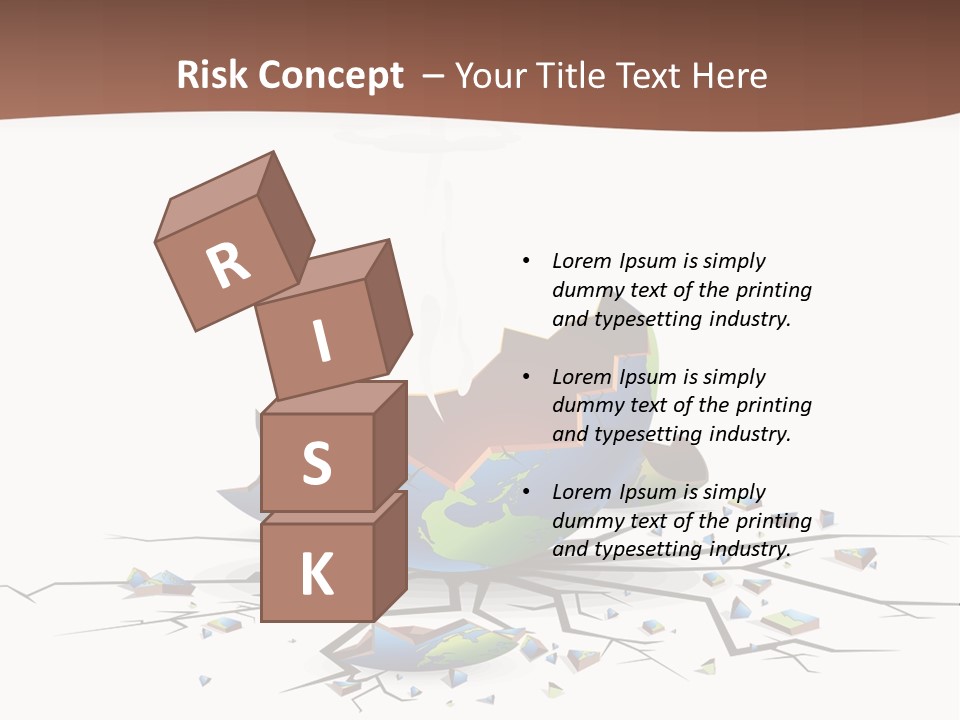 Year Collision Earth PowerPoint Template