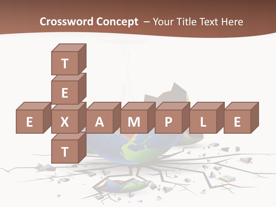 Year Collision Earth PowerPoint Template