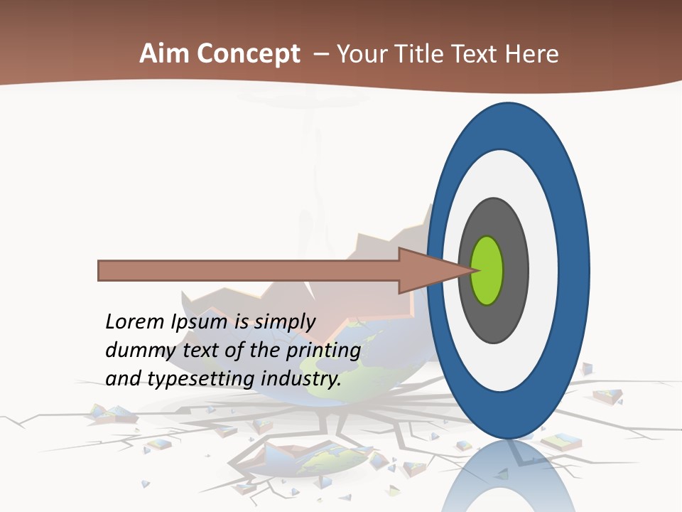 Year Collision Earth PowerPoint Template