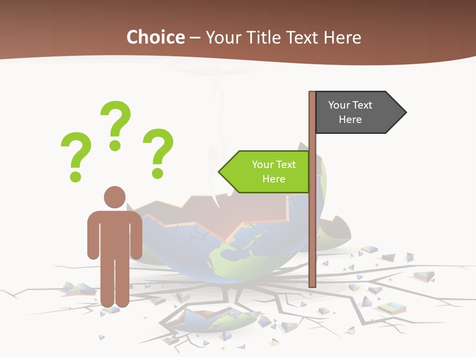 Year Collision Earth PowerPoint Template