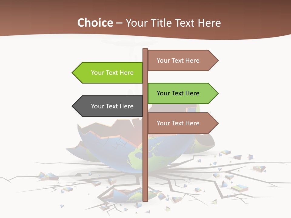 Year Collision Earth PowerPoint Template