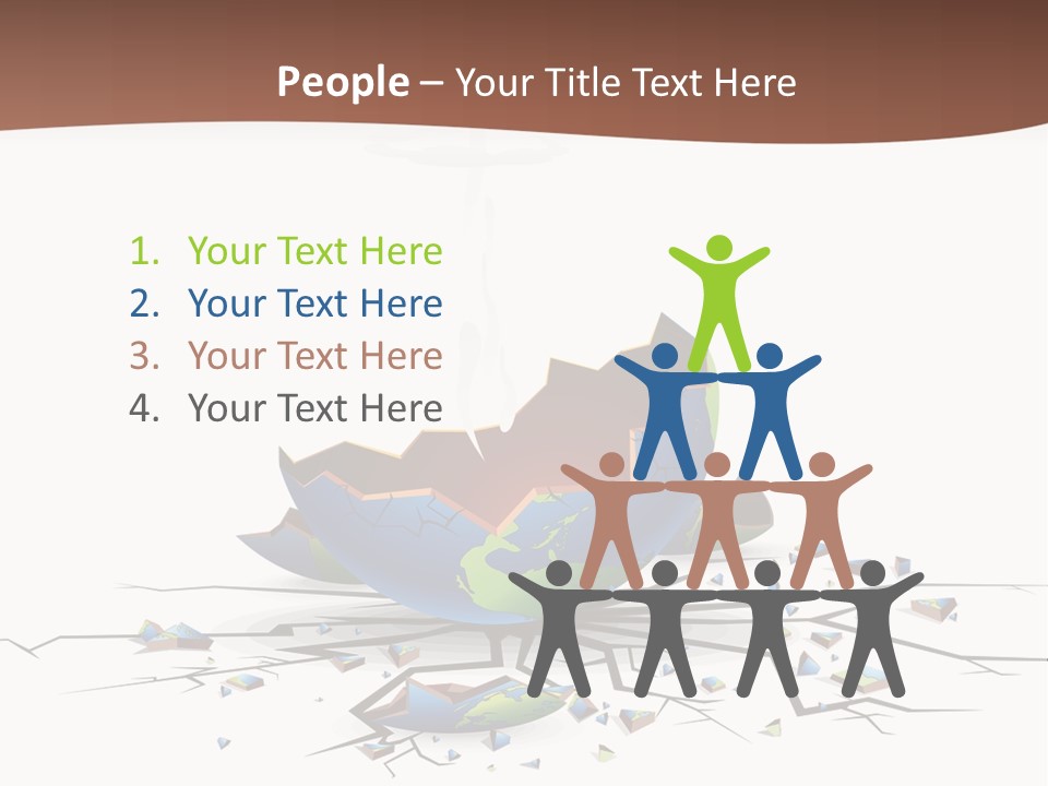 Year Collision Earth PowerPoint Template